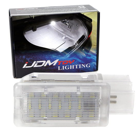 iJDMTOY LED Trunk Cargo Light Kit for Chevy Camaro, Cruze, Trax, Spark, Cadillac XTS, Buick Lacrosse, GMC Acadia - 18-SMD Xenon White